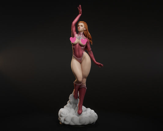 Atom Eve NSFW - Unassembled and Unpainted Garage Kit - Model Designed by Abe3D/Jungles