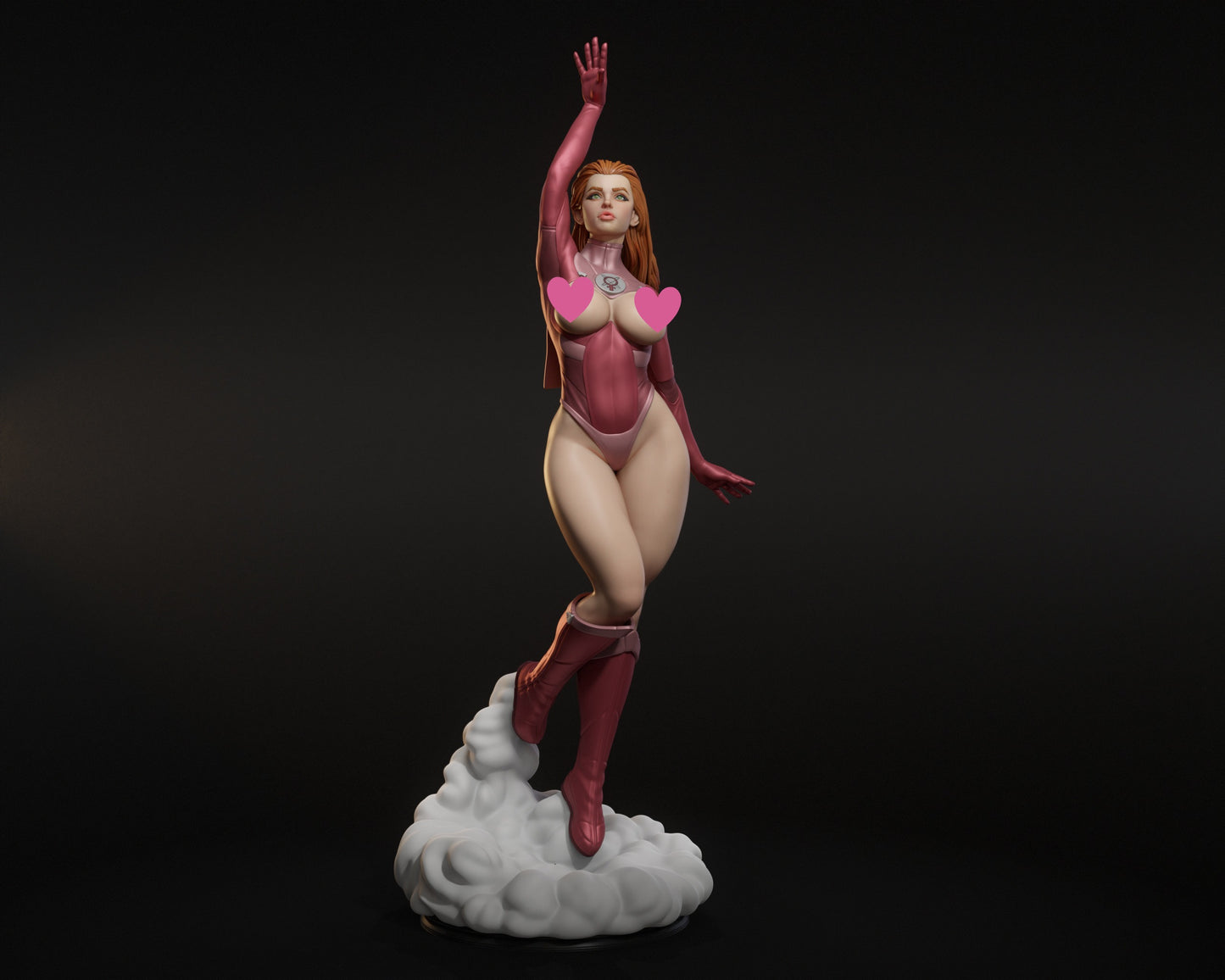 Atom Eve NSFW - Unassembled and Unpainted Garage Kit - Model Designed by Abe3D/Jungles