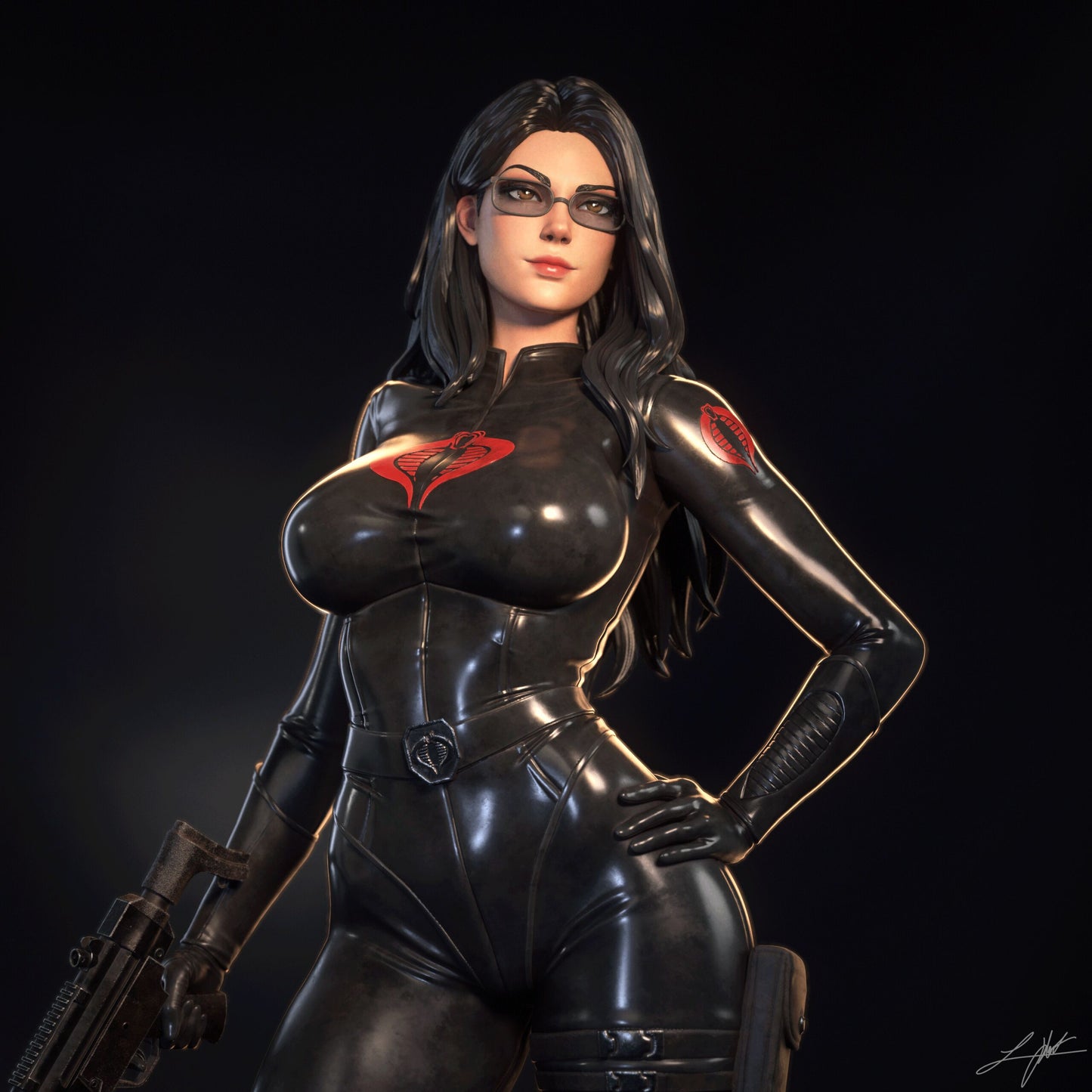 Baroness - Unassembled and Unpainted Garage Kit - Model Designed by Abe3d/Ramses