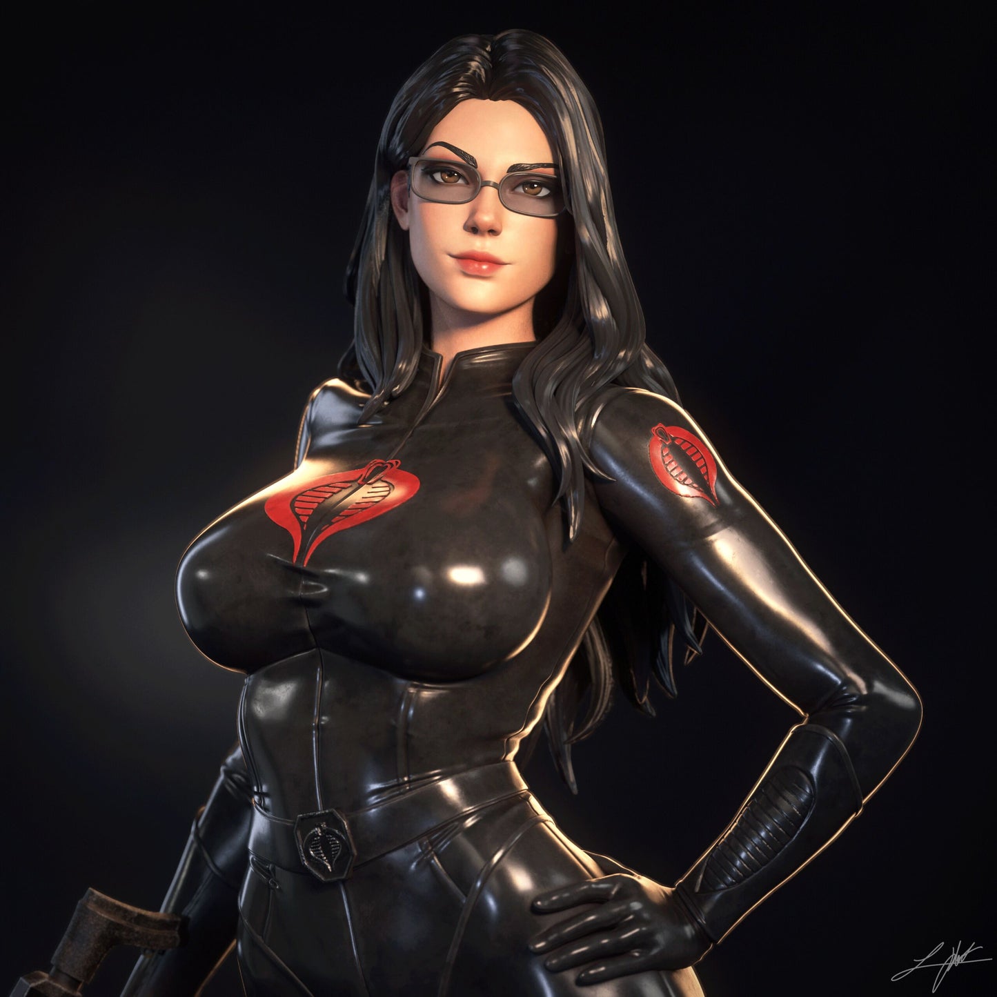 Baroness - Unassembled and Unpainted Garage Kit - Model Designed by Abe3d/Ramses