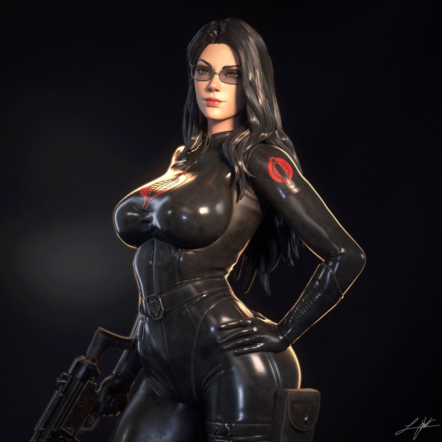 Baroness - Unassembled and Unpainted Garage Kit - Model Designed by Abe3d/Ramses