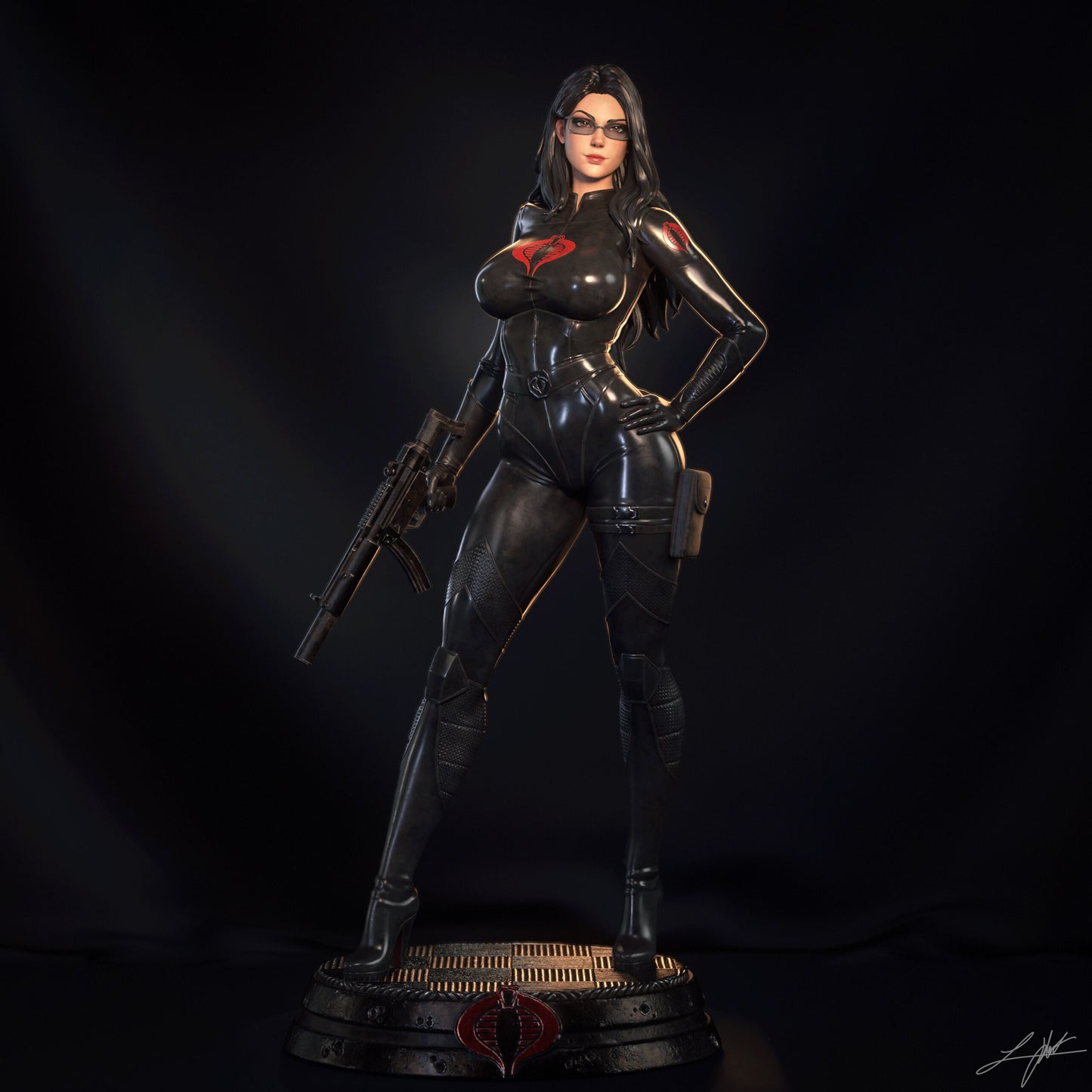 Baroness - Unassembled and Unpainted Garage Kit - Model Designed by Abe3d/Ramses