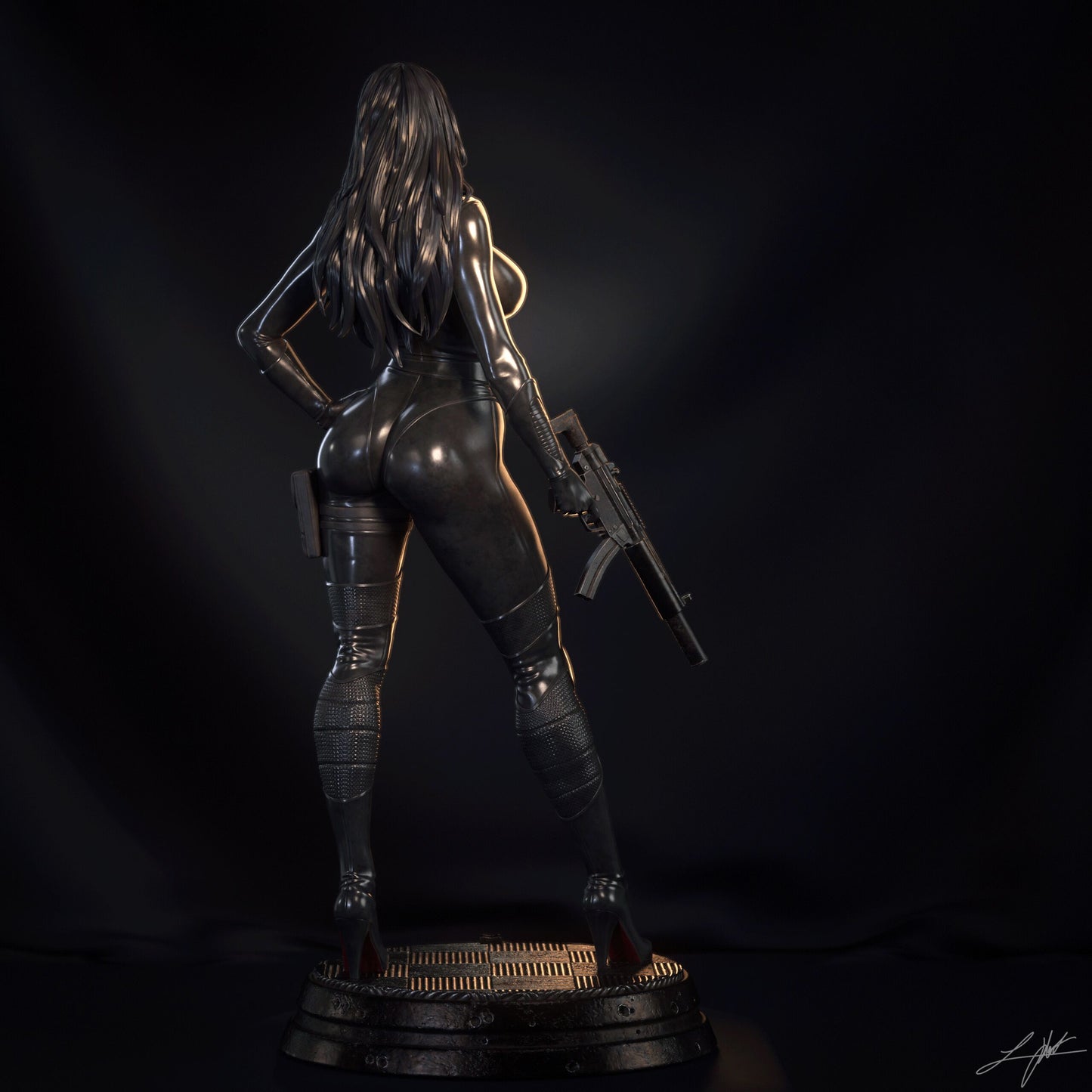 Baroness - Unassembled and Unpainted Garage Kit - Model Designed by Abe3d/Ramses