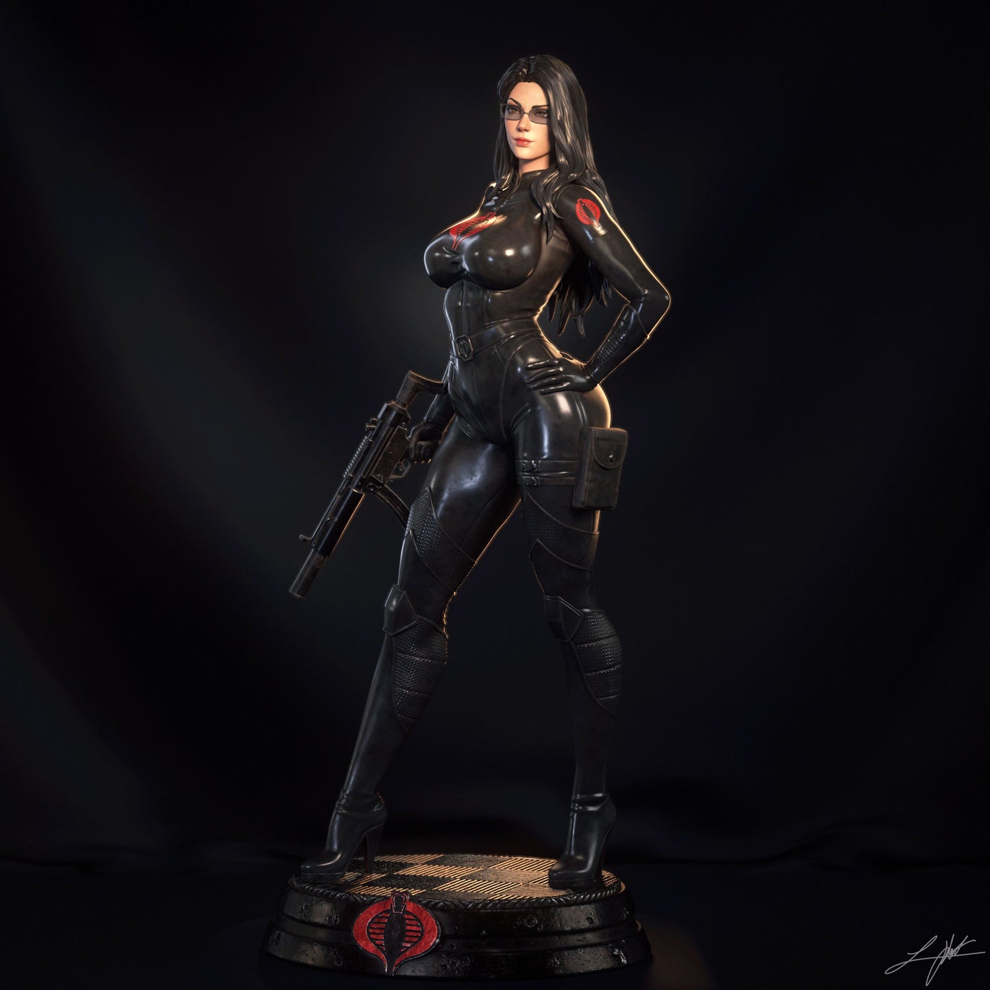 Baroness - Unassembled and Unpainted Garage Kit - Model Designed by Abe3d/Ramses