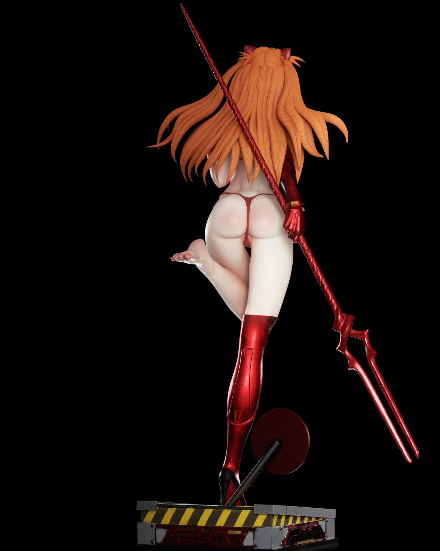 Asuka - Unassembled and Unpainted Garage Kit - Model Designed by Abe3D/Dangelo
