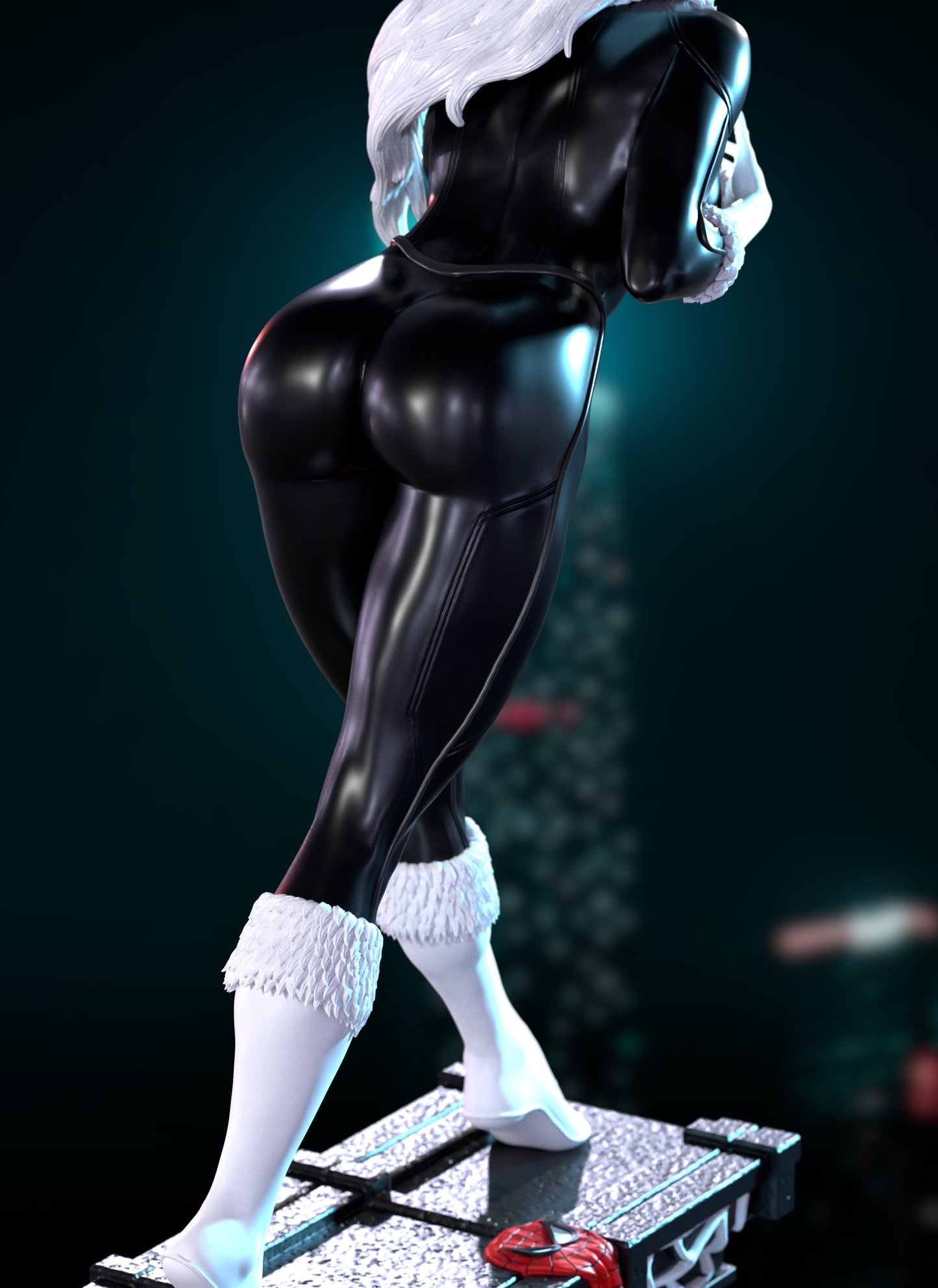 Black Cat - Unassembled and Unpainted Garage Kit - Model Designed by Abe3d/MATC3D