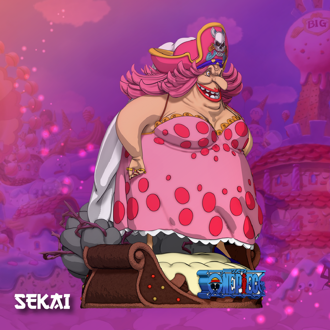 Big Mom - Unassembled and Unpainted Garage Kit - Model Designed by Sekai3D