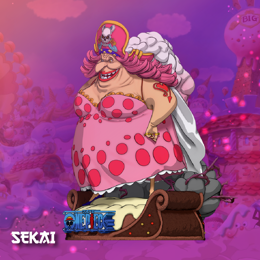 Big Mom - Unassembled and Unpainted Garage Kit - Model Designed by Sekai3D