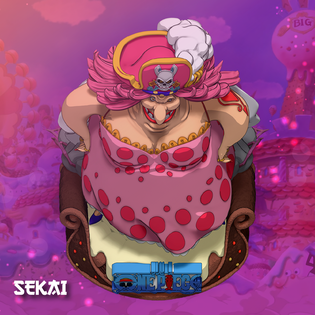 Big Mom - Unassembled and Unpainted Garage Kit - Model Designed by Sekai3D