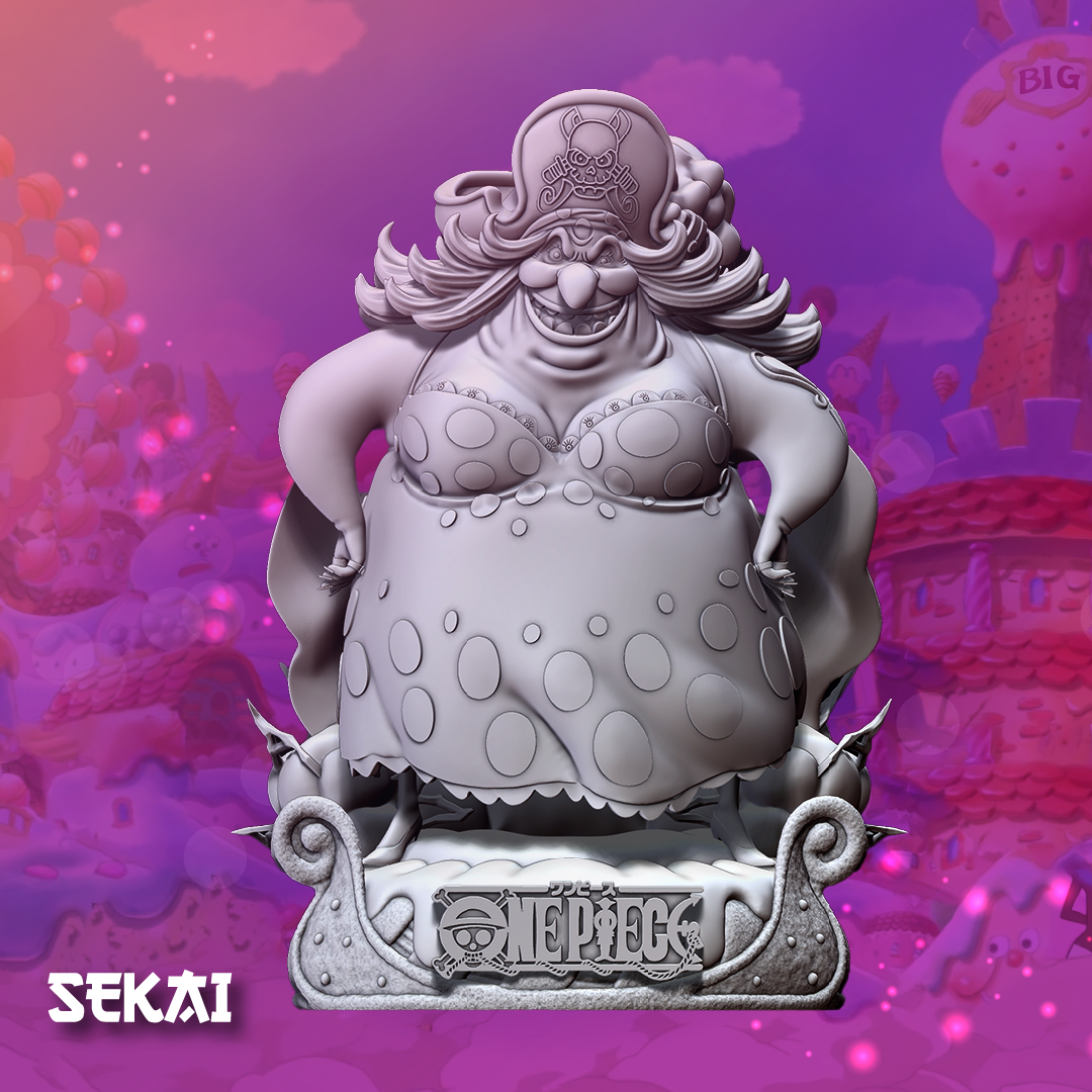 Big Mom - Unassembled and Unpainted Garage Kit - Model Designed by Sekai3D