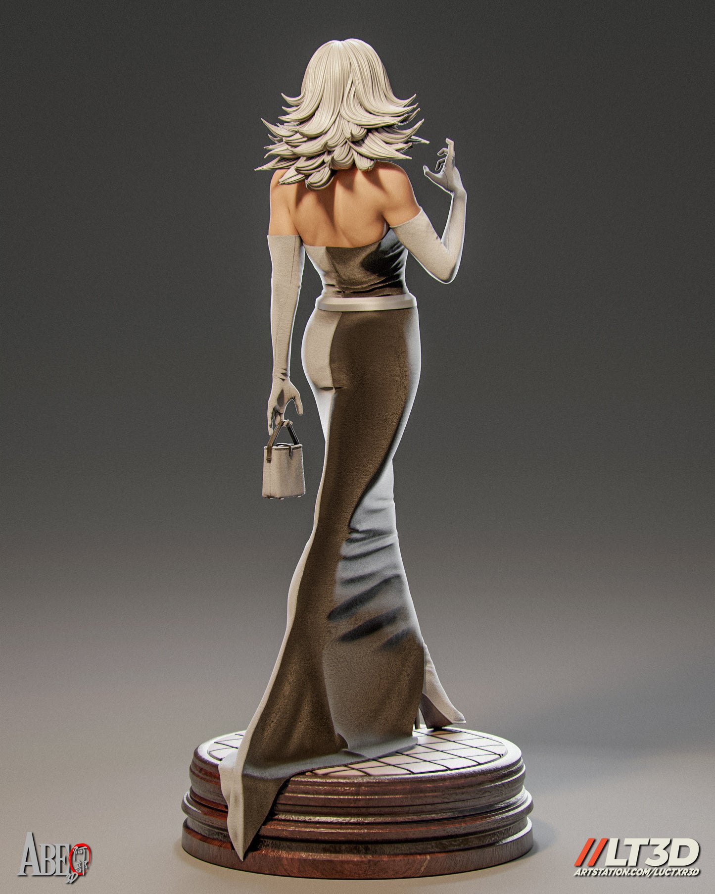 Hellfire Gala Black Cat - Unassembled and Unpainted Garage Kit - Model Designed by Abe3d/LT3D