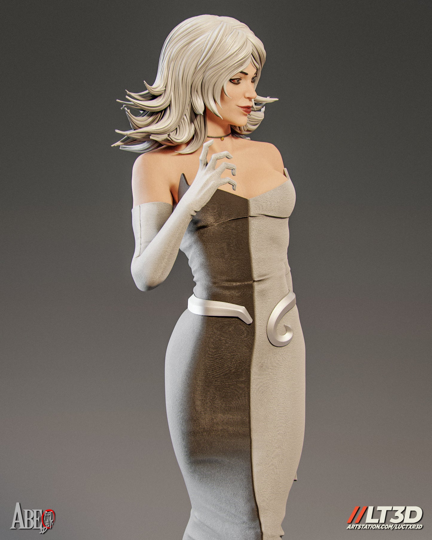 Hellfire Gala Black Cat - Unassembled and Unpainted Garage Kit - Model Designed by Abe3d/LT3D