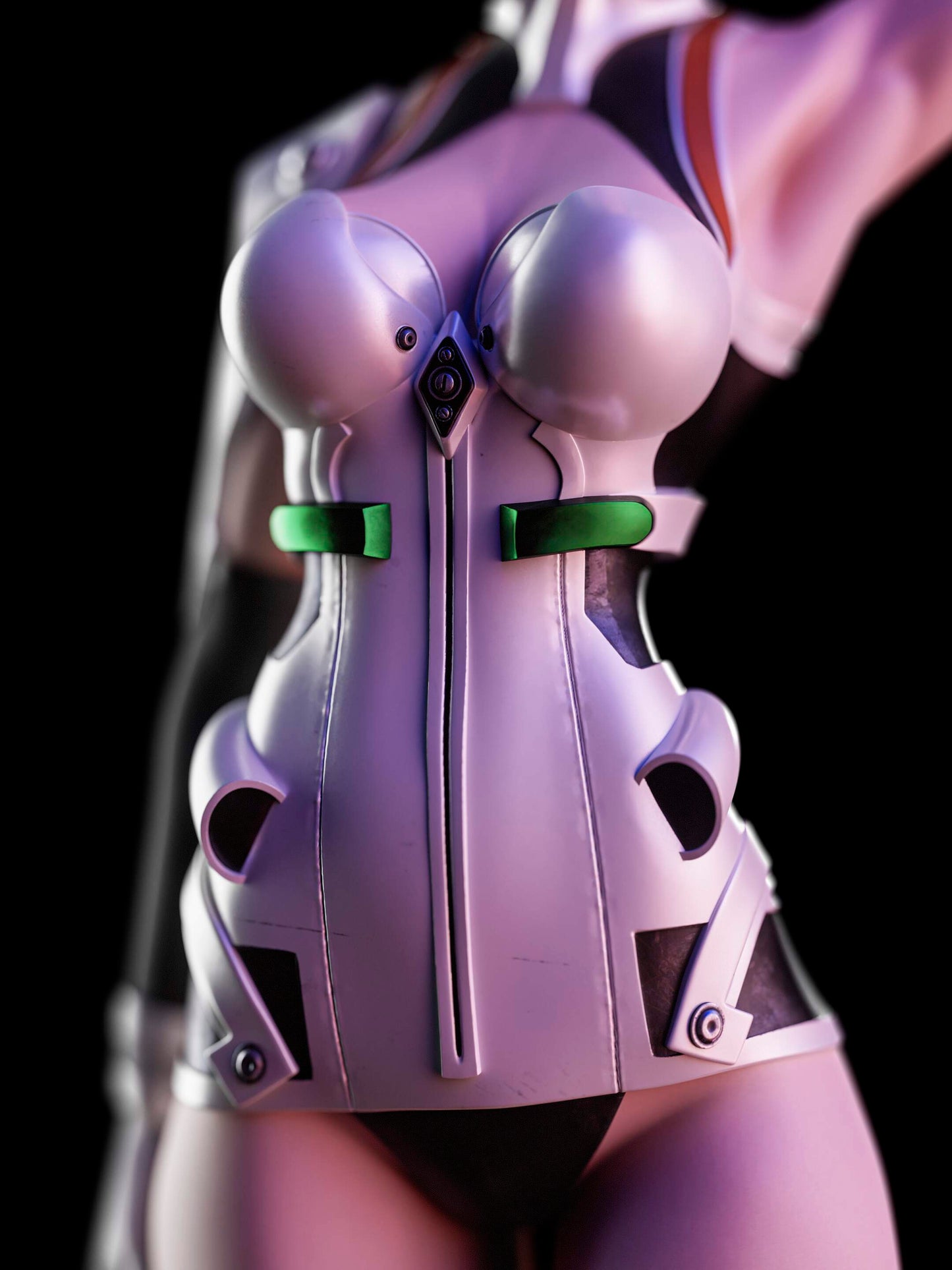 Rei (FACE VARIANT INCLUDED) - Unassembled and Unpainted Garage Kit - Model Designed by Abe3D/Dangelo