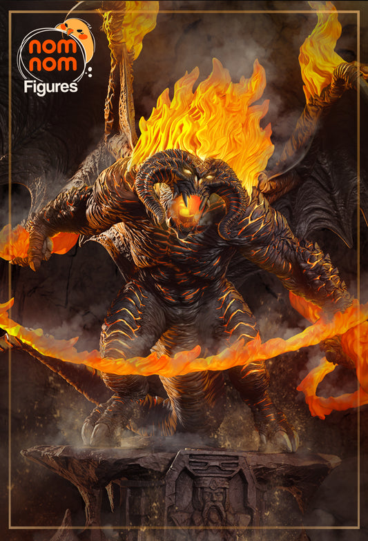 Balrog - Unassembled and Unpainted Garage Kit - Model Designed by NomNom Figures