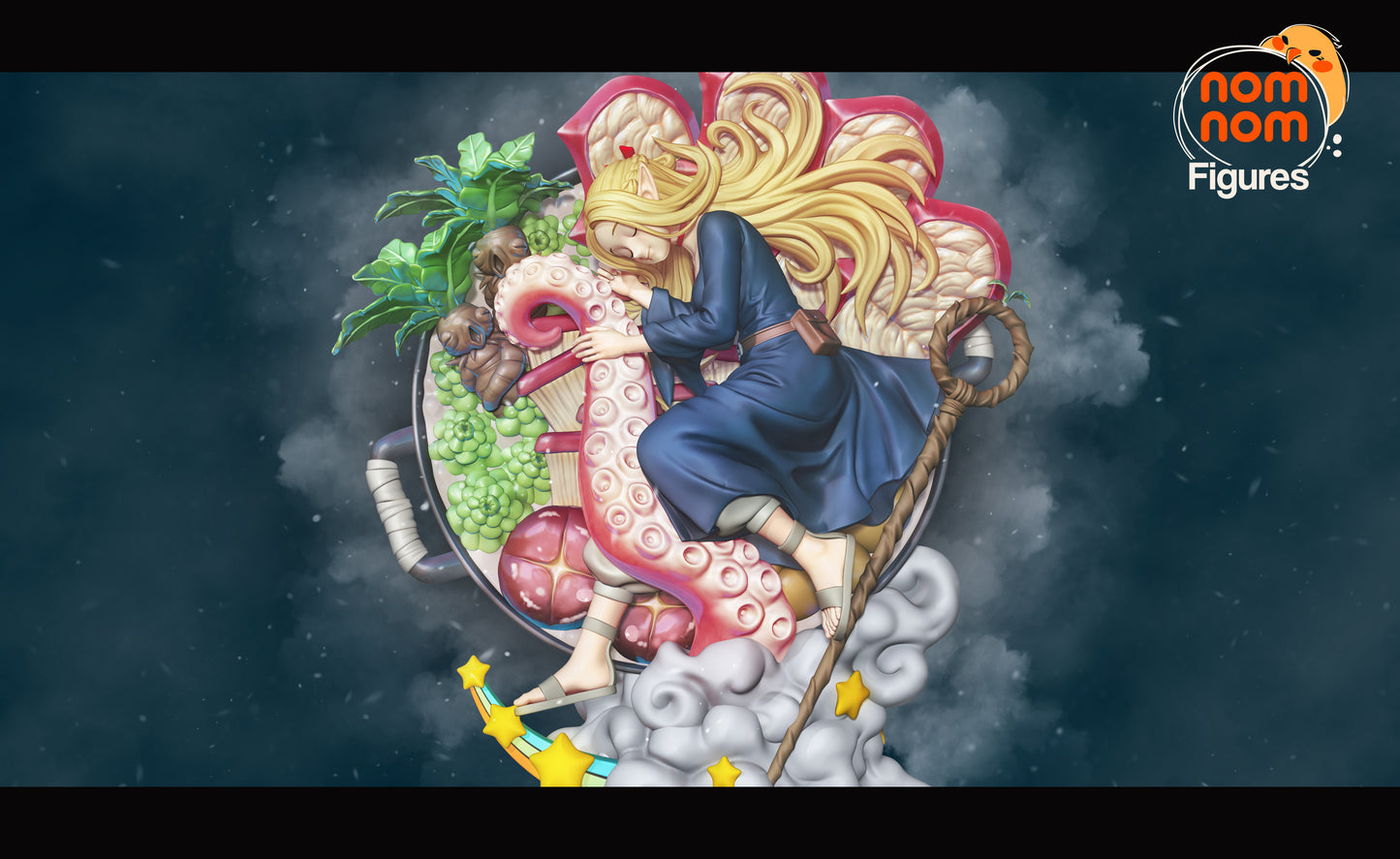 Marcille - Unassembled and Unpainted Garage Kit - Model Designed by NomNom Figures