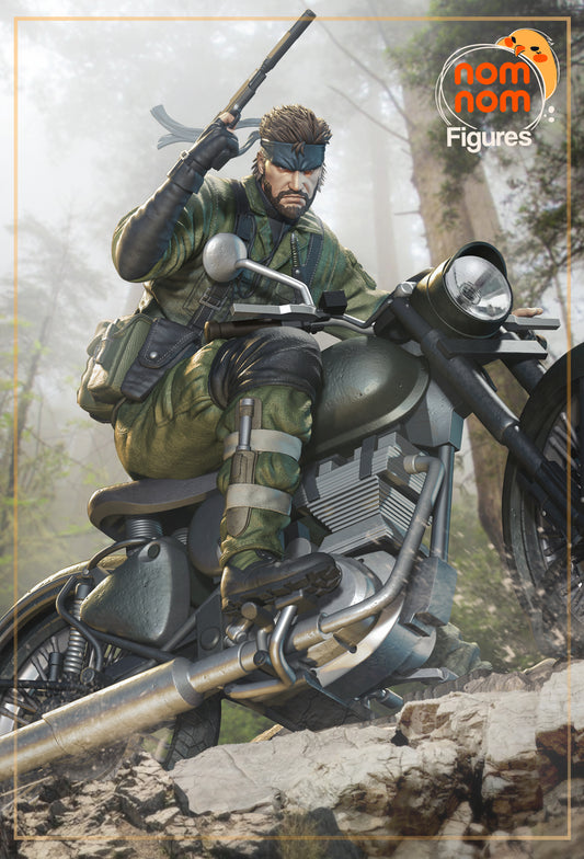Snake - Unassembled and Unpainted Garage Kit - Model Designed by NomNom Figures