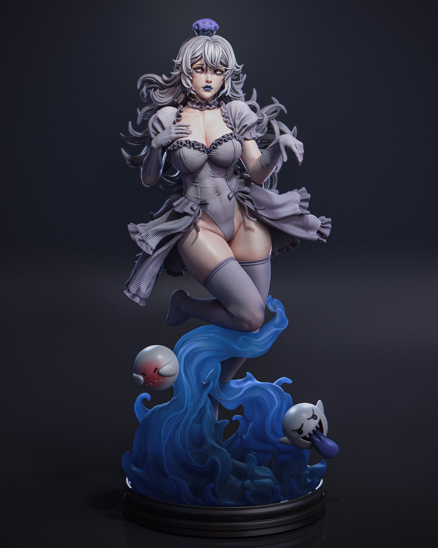 Boosette - Unassembled and Unpainted Garage Kit - Model Designed by Abe3d/Davi