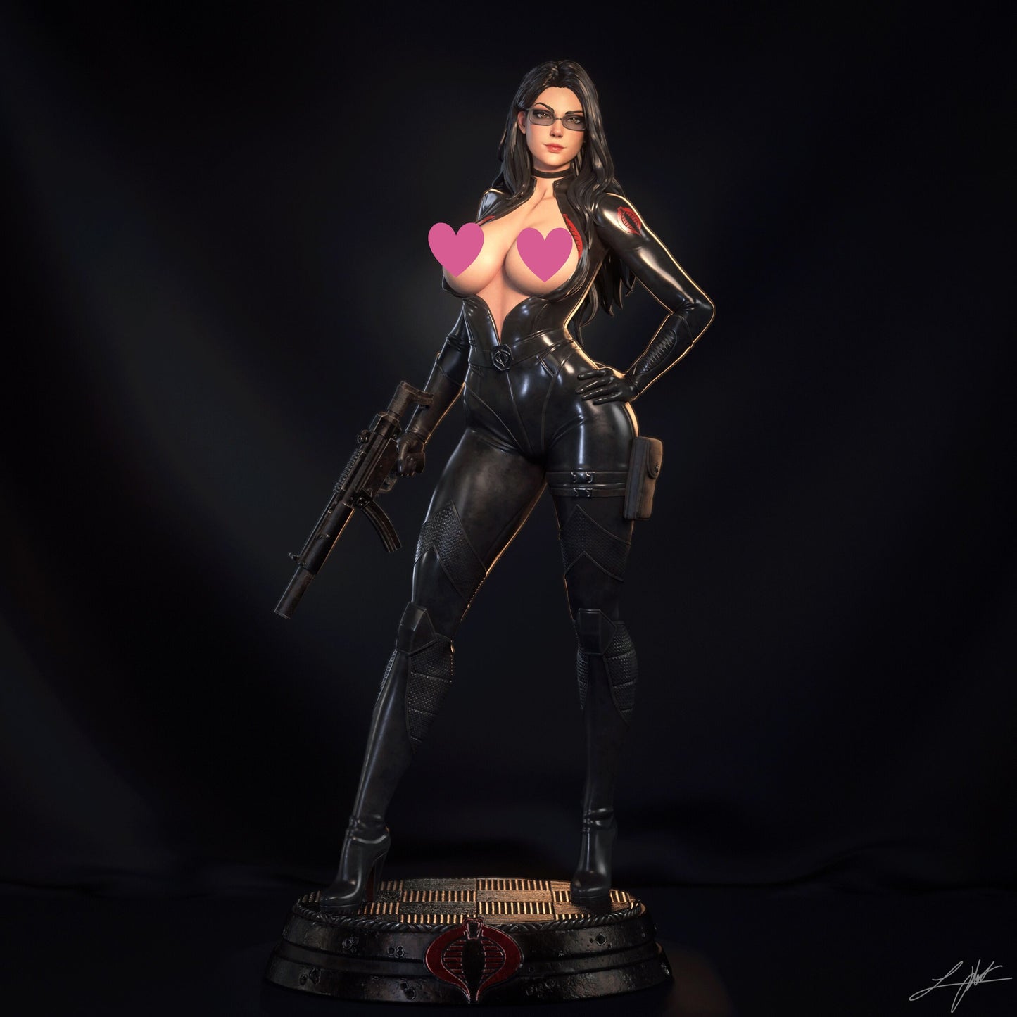 Baroness NSFW - Unassembled and Unpainted Garage Kit - Model Designed by Abe3D/Ramses