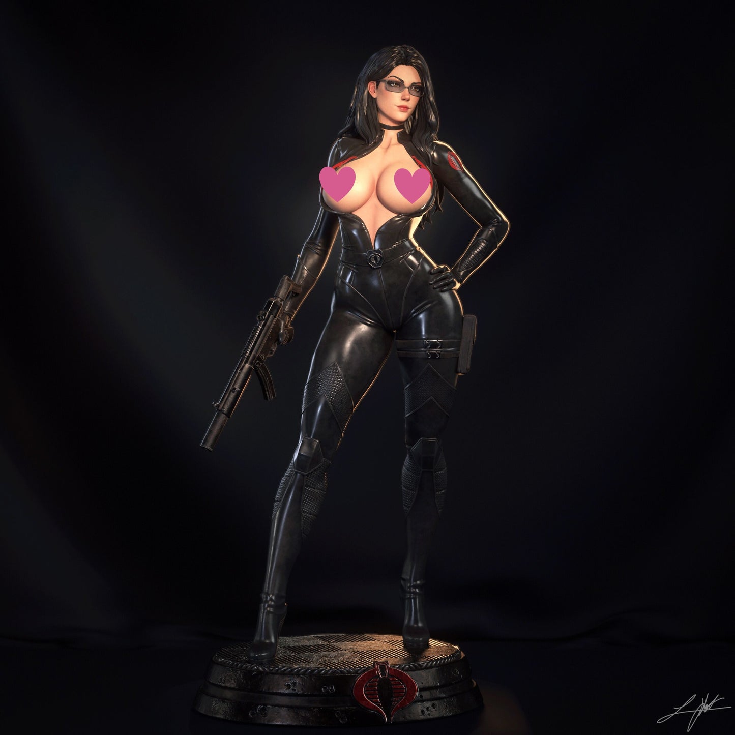 Baroness NSFW - Unassembled and Unpainted Garage Kit - Model Designed by Abe3D/Ramses