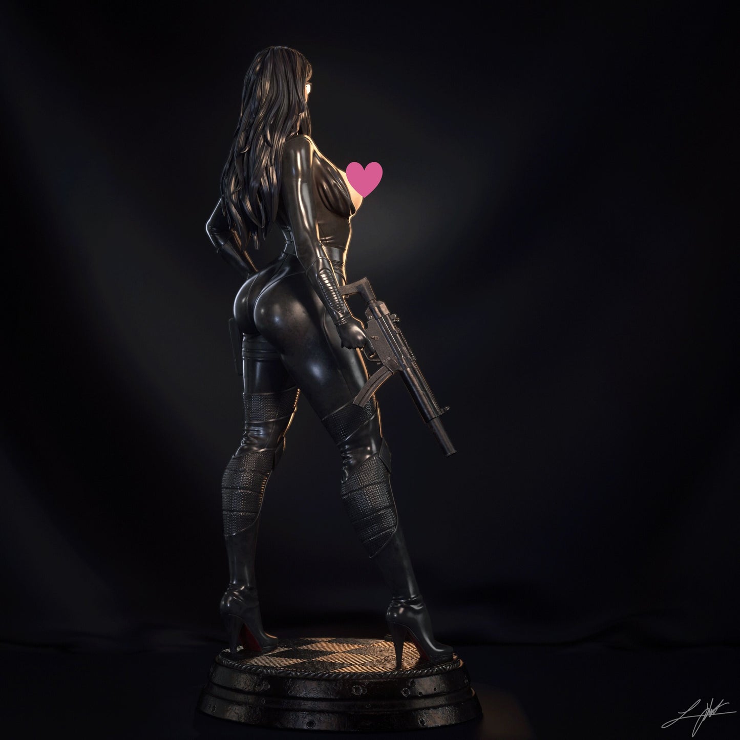 Baroness NSFW - Unassembled and Unpainted Garage Kit - Model Designed by Abe3D/Ramses