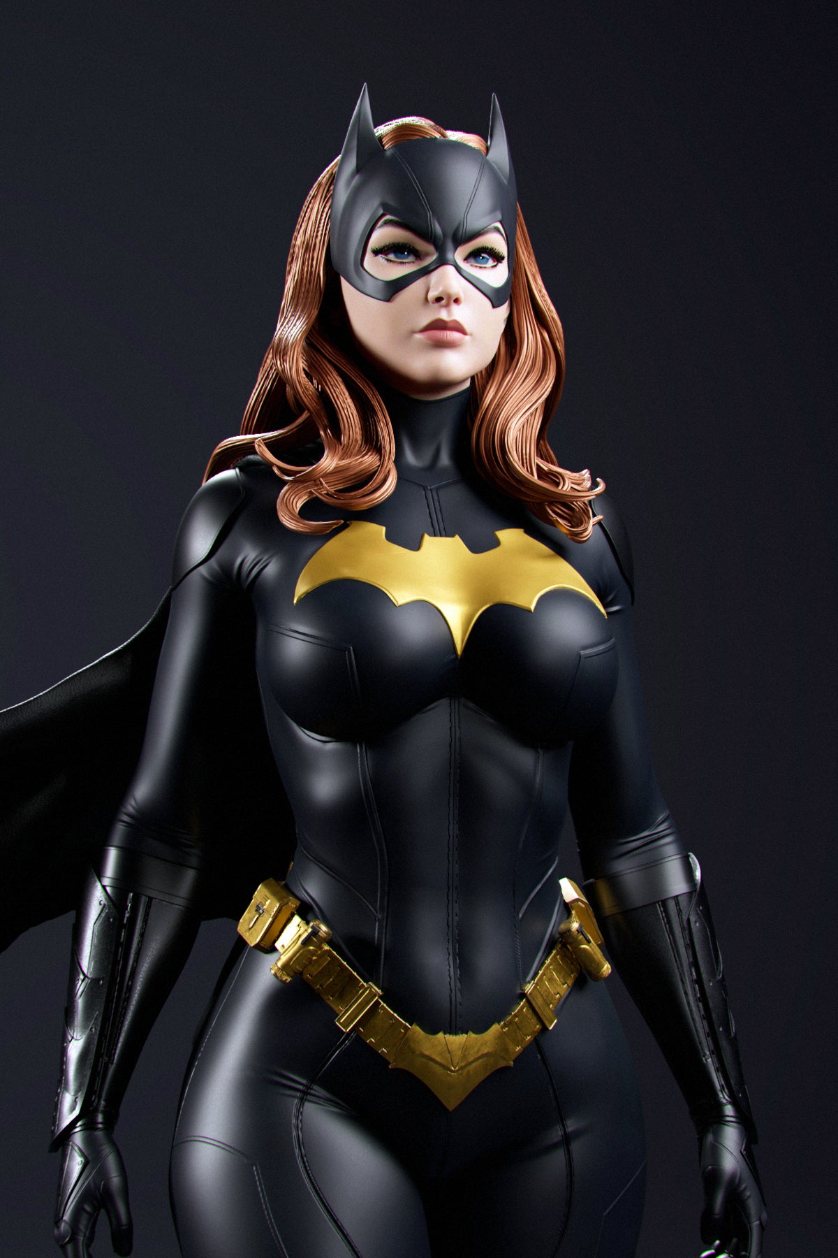 Batgirl - Unassembled and Unpainted Garage Kit - Model Designed by Abe3D/Marcio