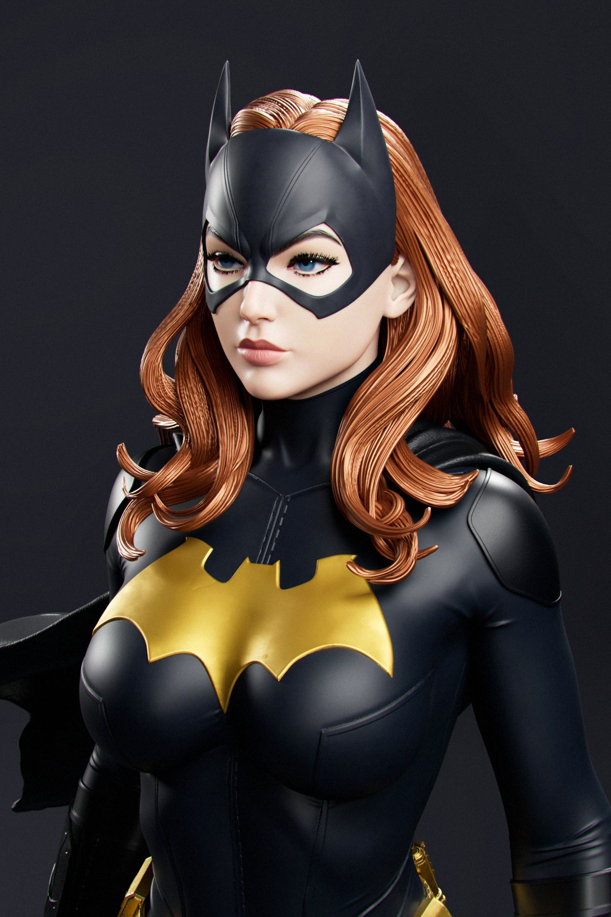 Batgirl - Unassembled and Unpainted Garage Kit - Model Designed by Abe3D/Marcio