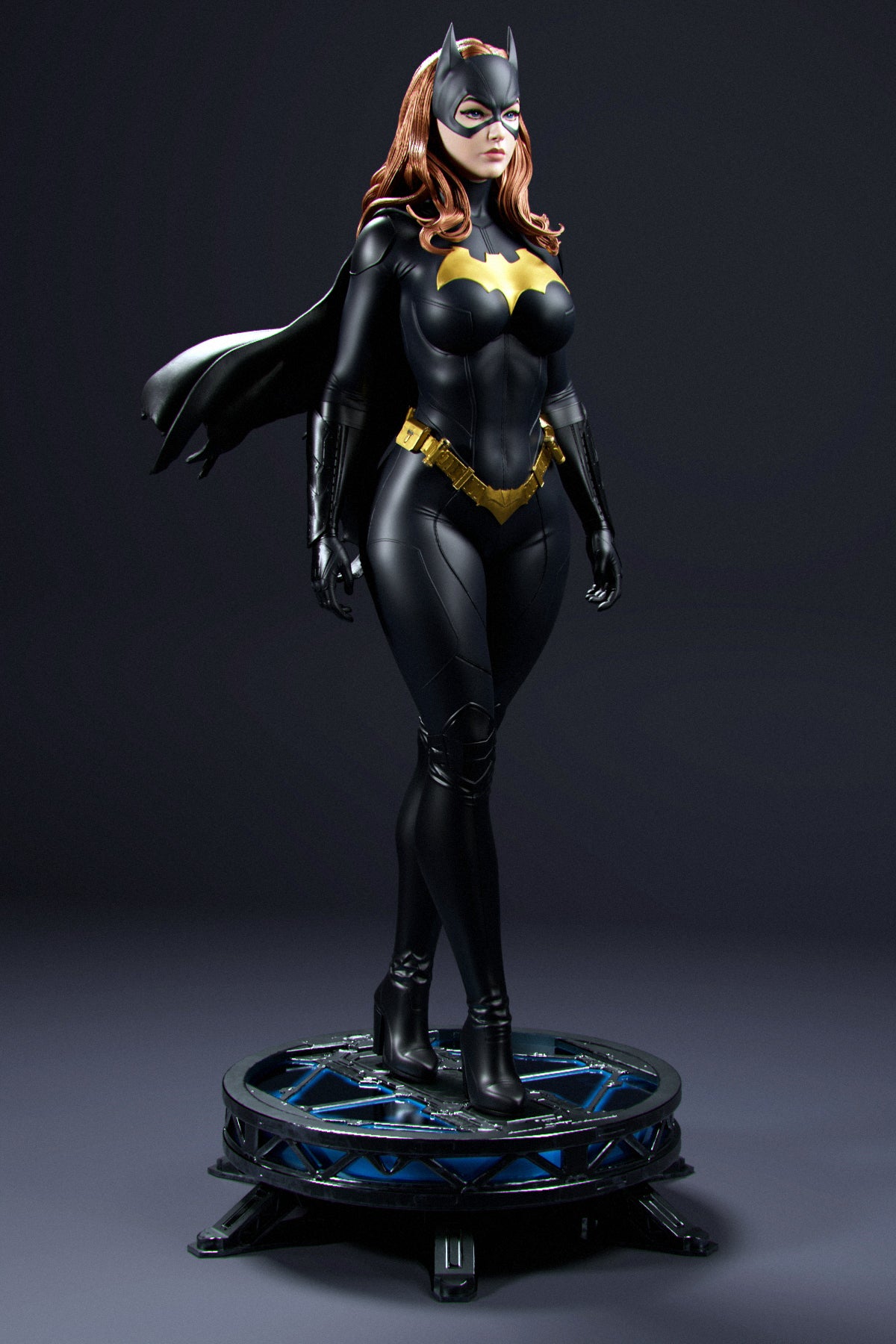 Batgirl - Unassembled and Unpainted Garage Kit - Model Designed by Abe3D/Marcio