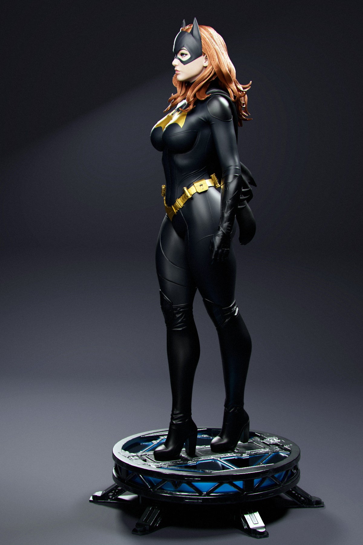 Batgirl - Unassembled and Unpainted Garage Kit - Model Designed by Abe3D/Marcio