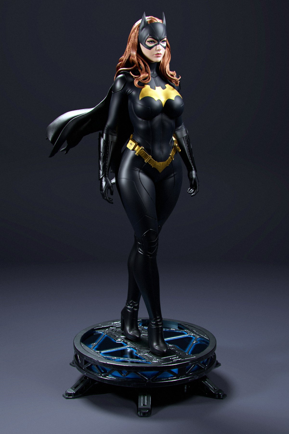 Batgirl - Unassembled and Unpainted Garage Kit - Model Designed by Abe3D/Marcio