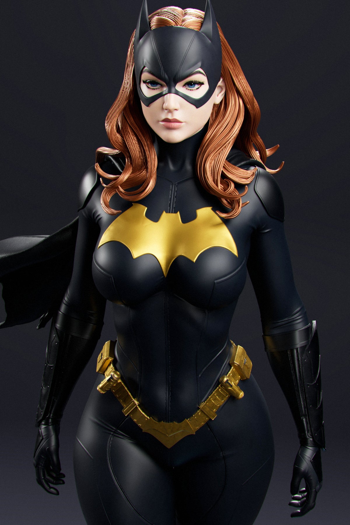 Batgirl - Unassembled and Unpainted Garage Kit - Model Designed by Abe3D/Marcio