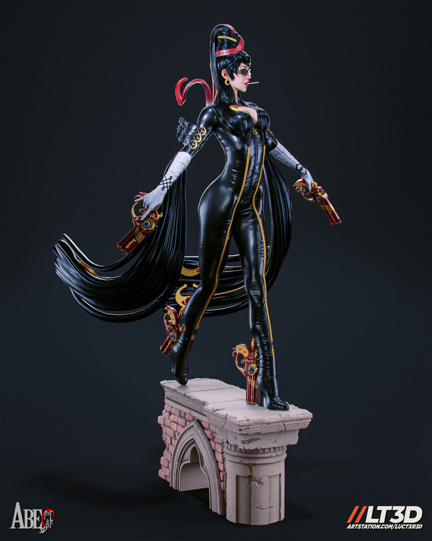 Bayonetta - Unassembled and Unpainted Garage Kit - Model By Abe3D/LT3D
