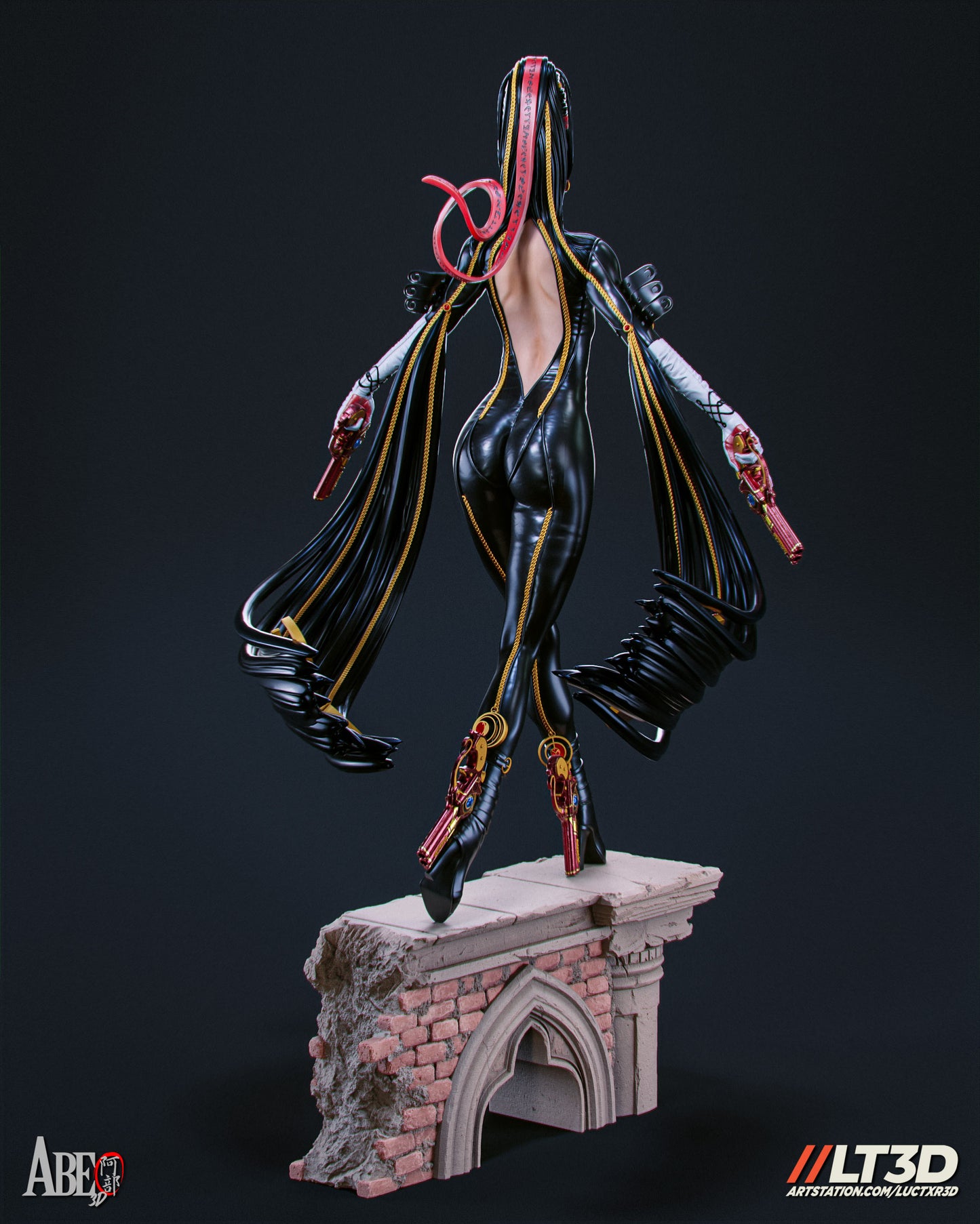 Bayonetta - Unassembled and Unpainted Garage Kit - Model By Abe3D/LT3D