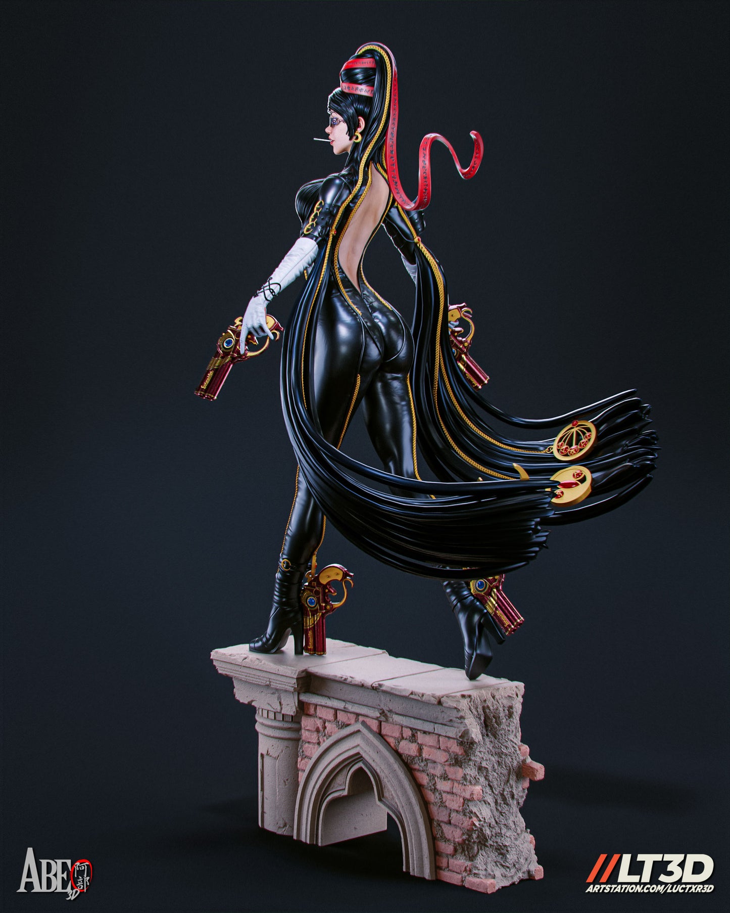 Bayonetta - Unassembled and Unpainted Garage Kit - Model By Abe3D/LT3D