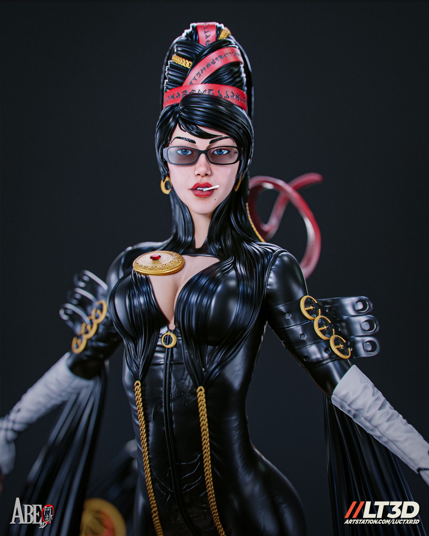 Bayonetta - Unassembled and Unpainted Garage Kit - Model By Abe3D/LT3D