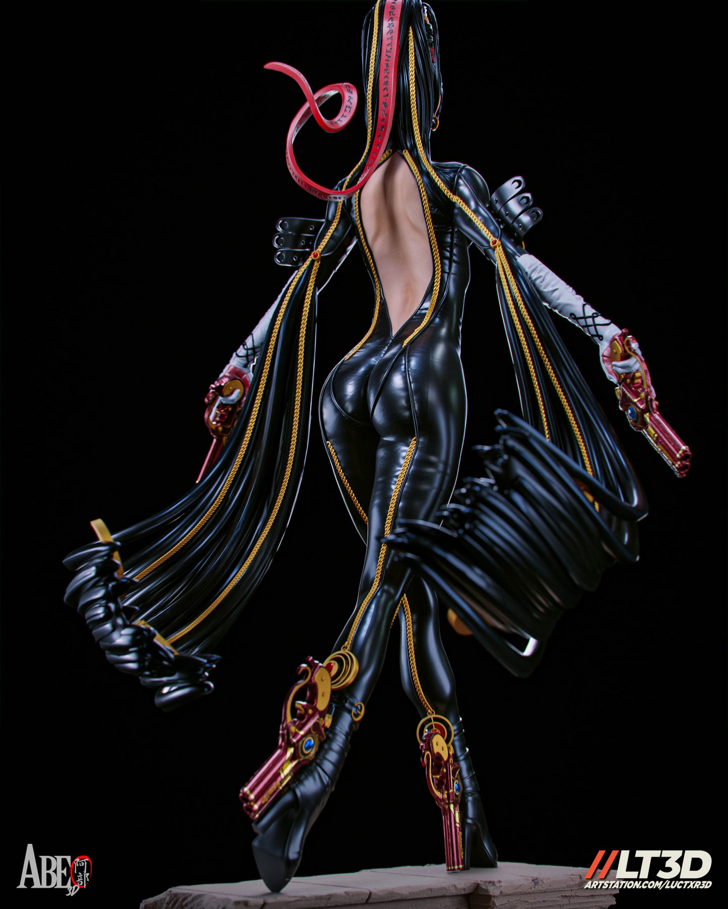 Bayonetta - Unassembled and Unpainted Garage Kit - Model By Abe3D/LT3D