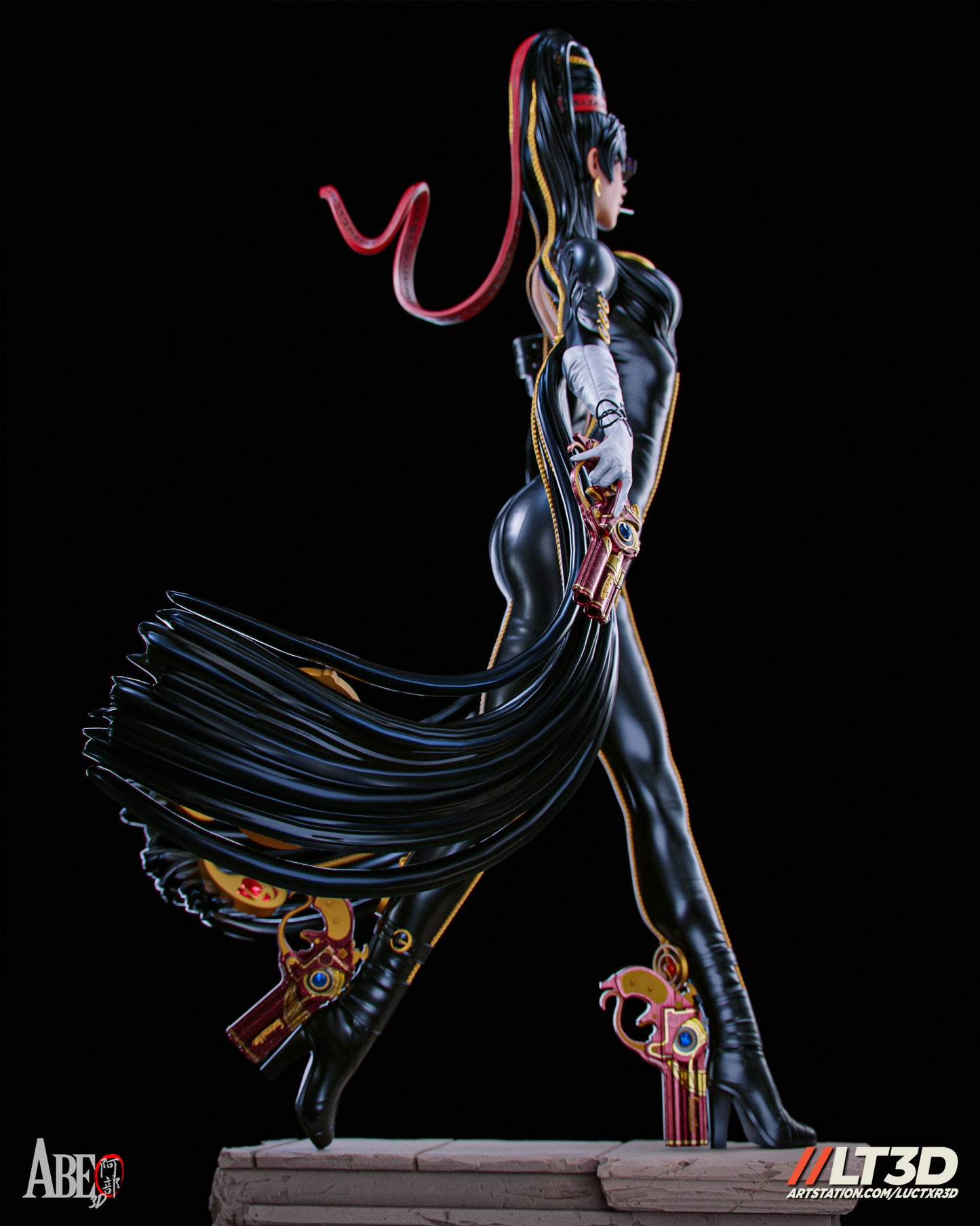 Bayonetta - Unassembled and Unpainted Garage Kit - Model By Abe3D/LT3D