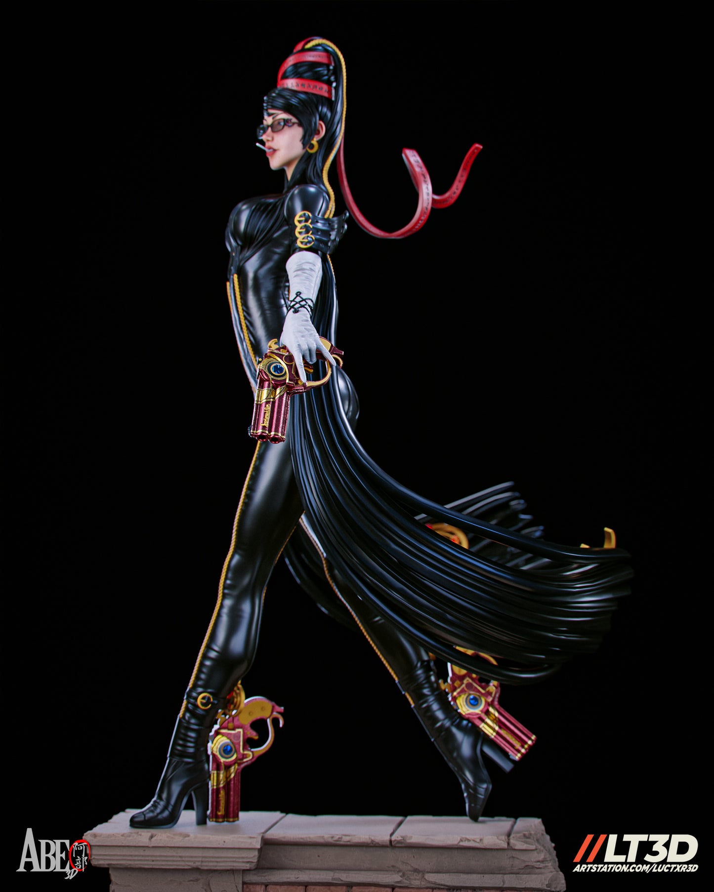 Bayonetta - Unassembled and Unpainted Garage Kit - Model By Abe3D/LT3D