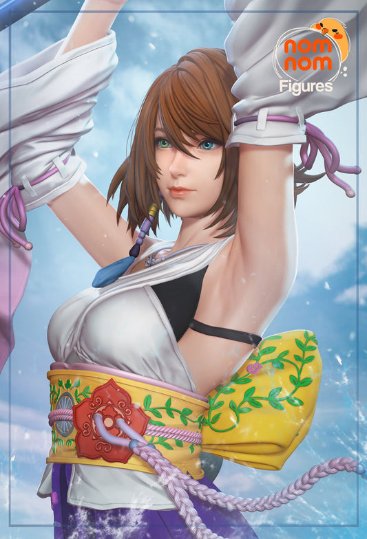 Yuna FFX - Unassembeld and Unpainted Garage Kit - Model Designed by NomNom Figures