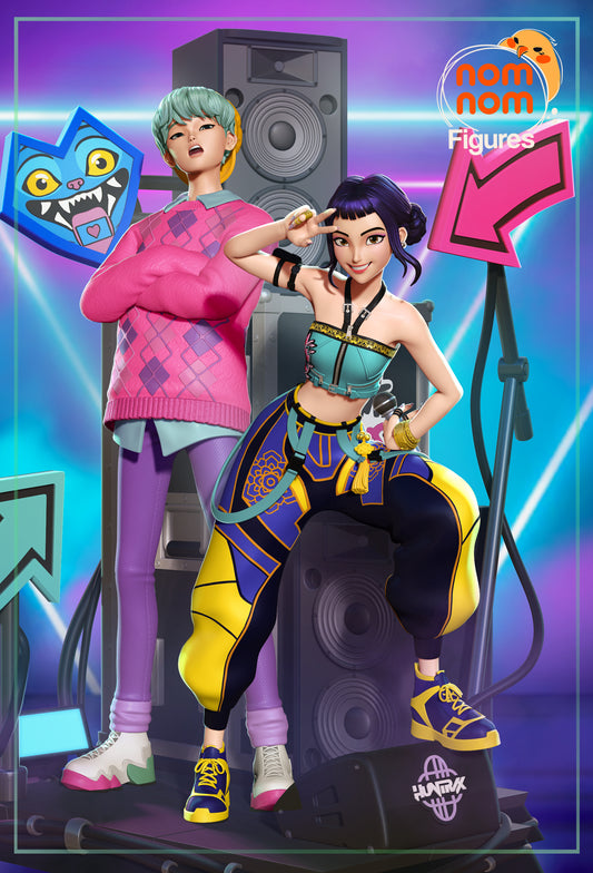 Zoey x Baby - Unassembled and Unpainted Garage Kit - Model Designed by NomNom Figures