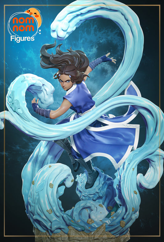 Katara - Unassembled and Unpainted Garage Kit - Model Designed by NomNom Figures