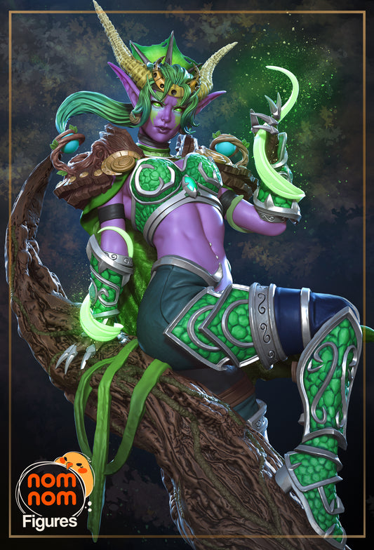 Ysera - Unassembled and Unpainted Garage Kit - Model Deisgned by NomNom Figures