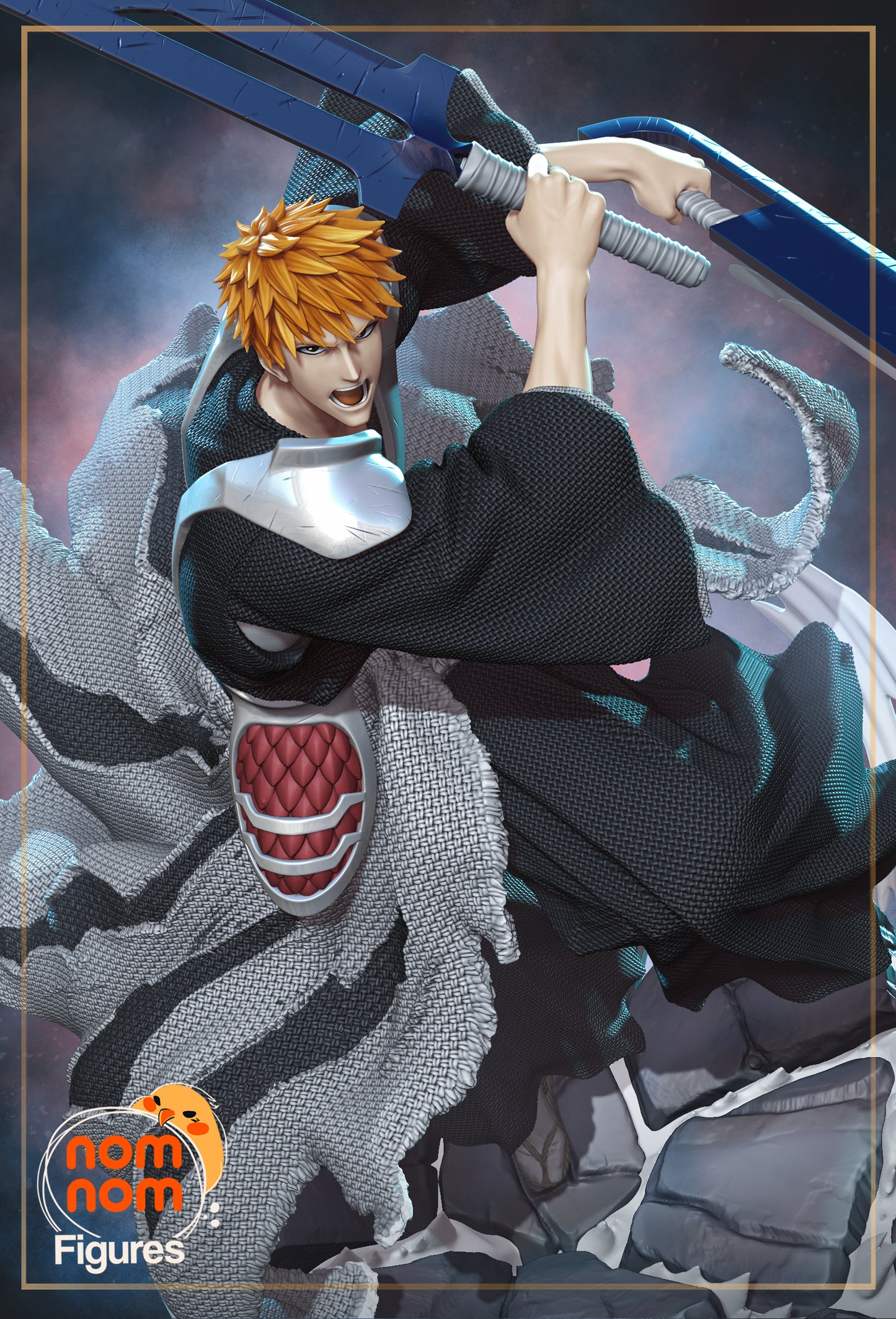 Ichigo - Unassembled and Unpainted Garage Kit - Model Designed by NomNom Figures