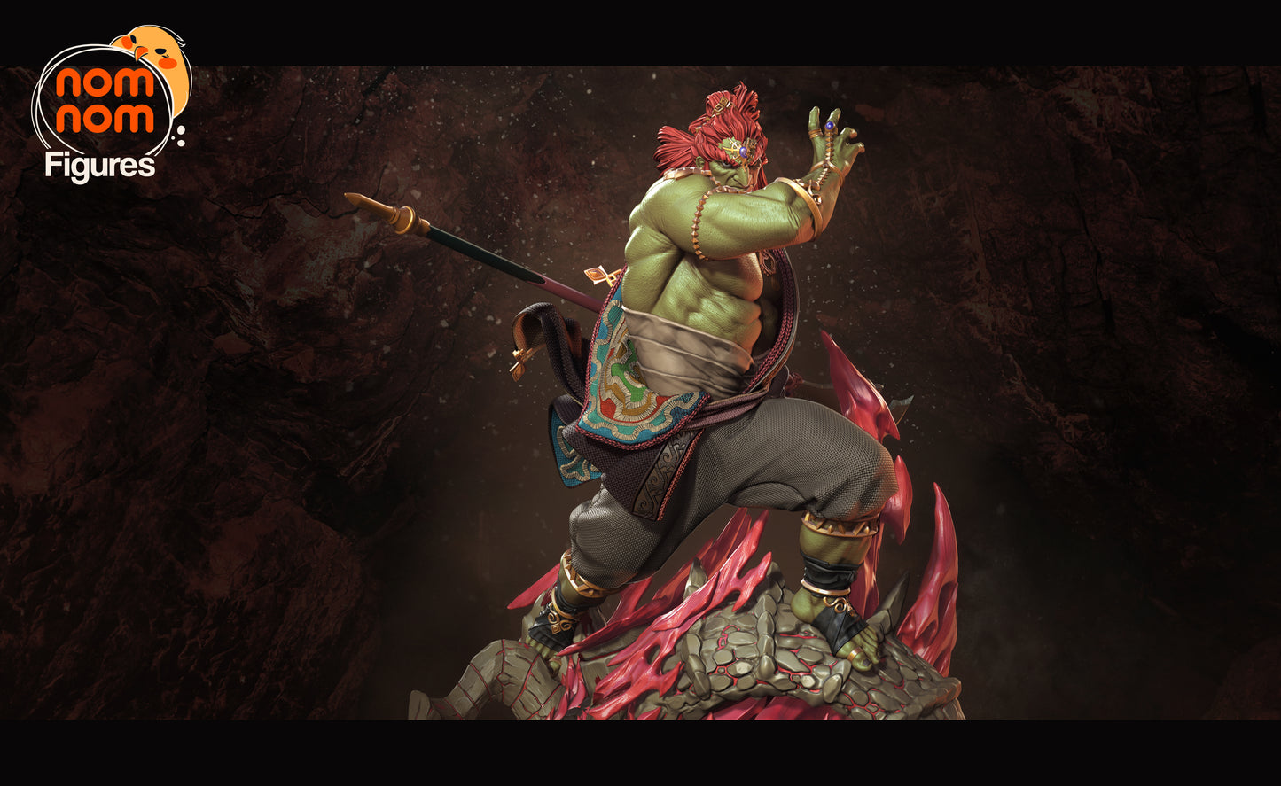 Ganadorf - Unassembled and Unpainted Garage Kit - Model Designed by NomNom Figures