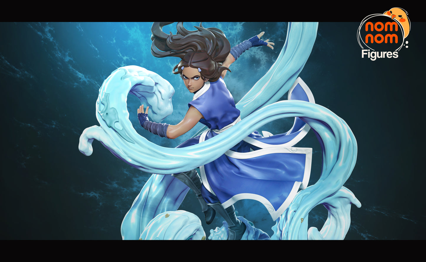 Katara - Unassembled and Unpainted Garage Kit - Model Designed by NomNom Figures