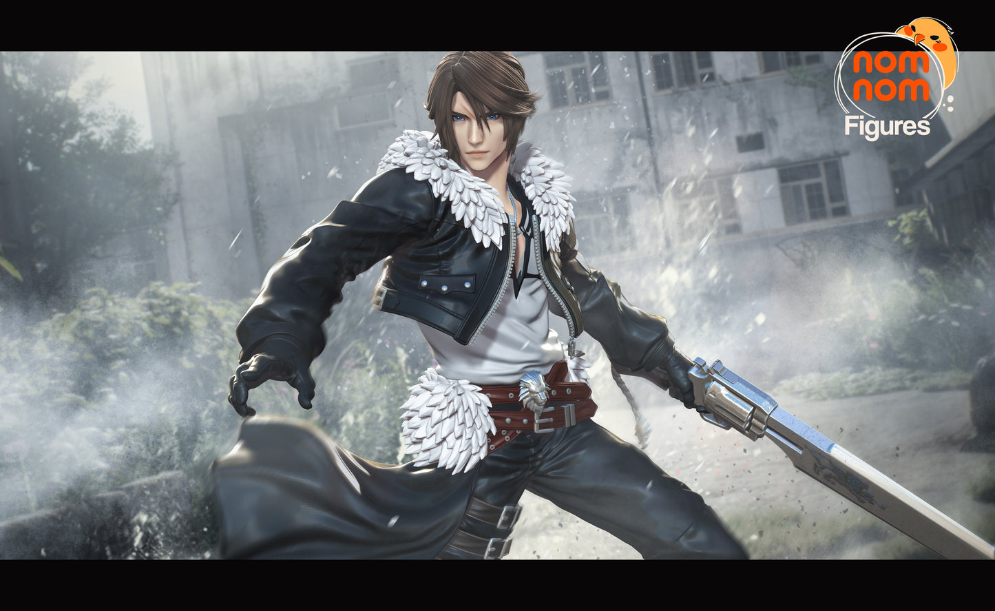 Squall - Unassembled and Unpainted Garage Kit - Model Designed by NomNom Figures