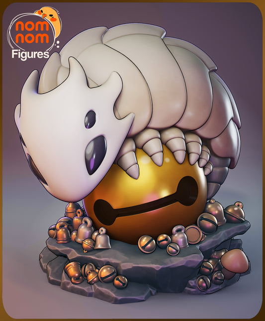 Chibi BellBeast - Unassembled and Unpainted Garage Kit - Model Designed by NomNom Figures