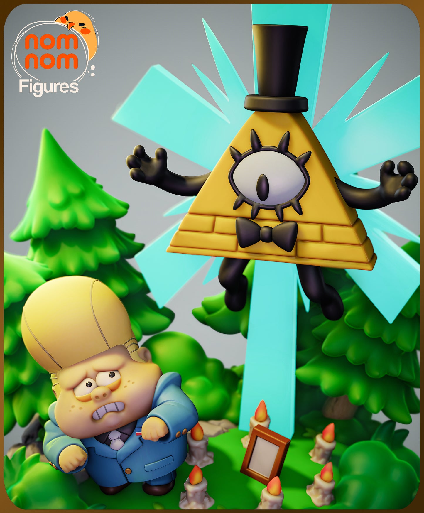 Bill Cypher - Unassembled and Unpainted Garage Kit - Model Designed by NomNom Figures