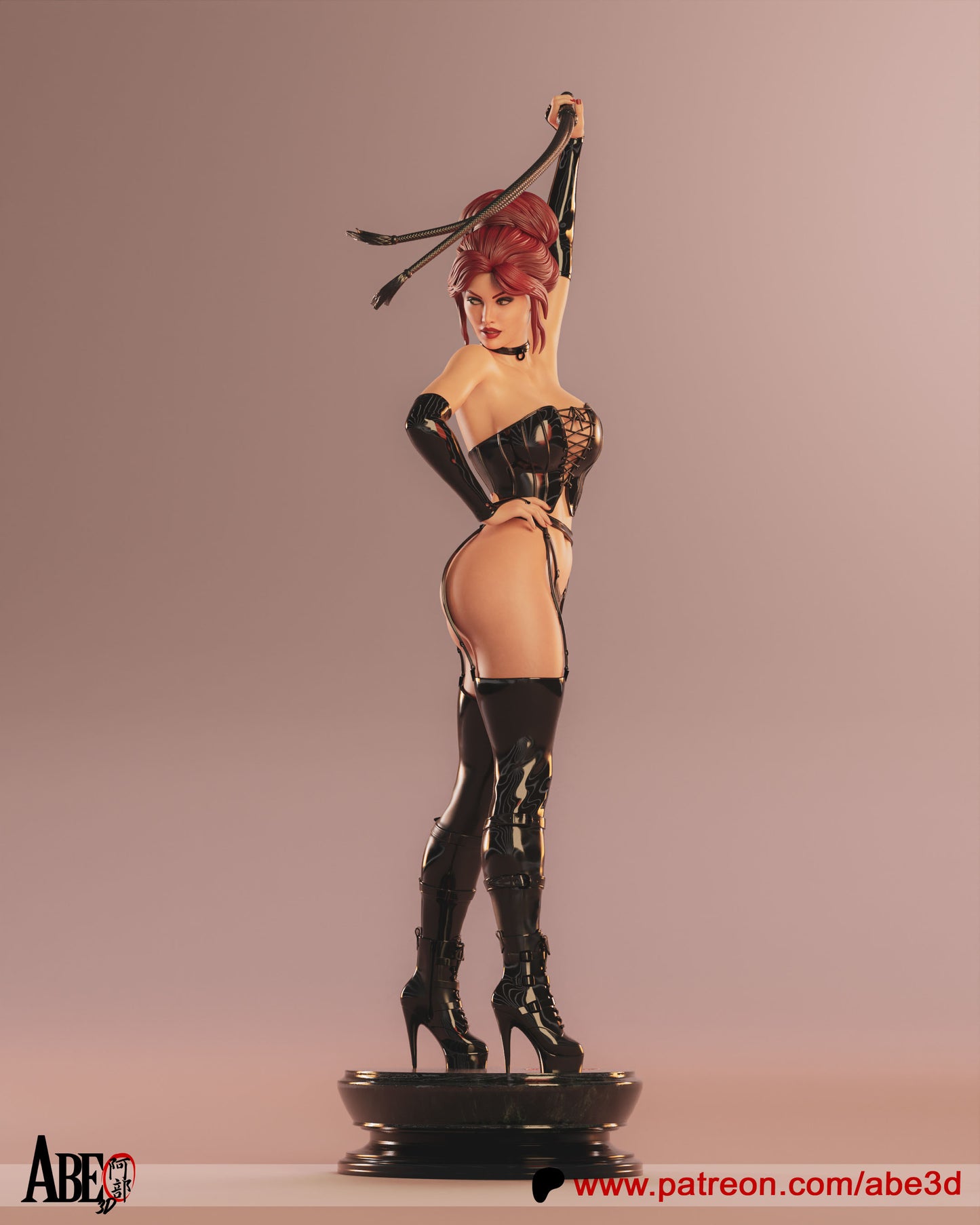 Jean Grey (Black Queen) - (VARIANT PARTS INCLUDED) Unassembled and Unpainted Garage Kit - Model Designed by Abe3D