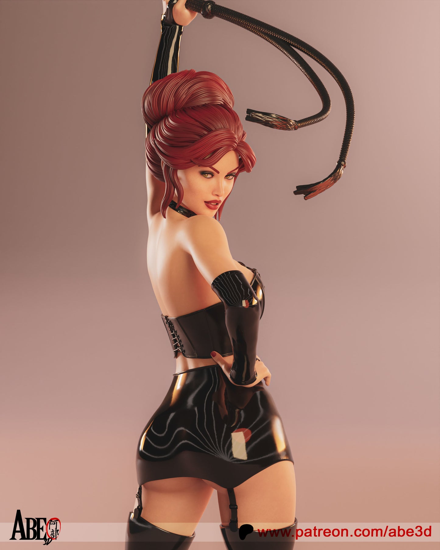 Jean Grey (Black Queen) - (VARIANT PARTS INCLUDED) Unassembled and Unpainted Garage Kit - Model Designed by Abe3D