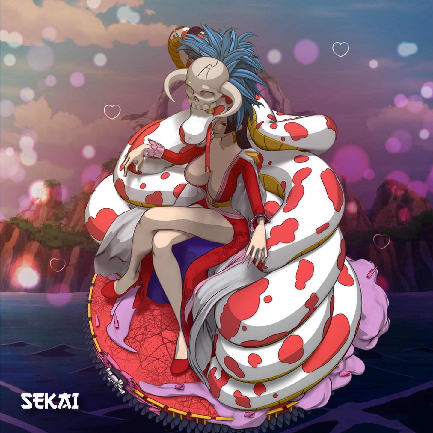 Boa Hancock - Unassembled and Unpainted Garage Kit - Model Designed by Sekai3D